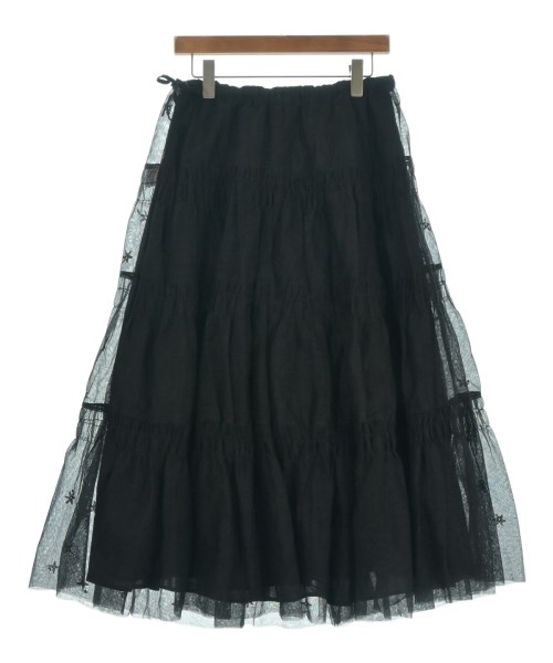 HaaT（ハート）ロング・マキシ丈スカート 黒 サイズ:3(L位) レディース/2200654559017