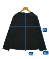 HaaT（ハート）ノーカラージャケット 黒 サイズ:2(M位) レディース/2200704387140