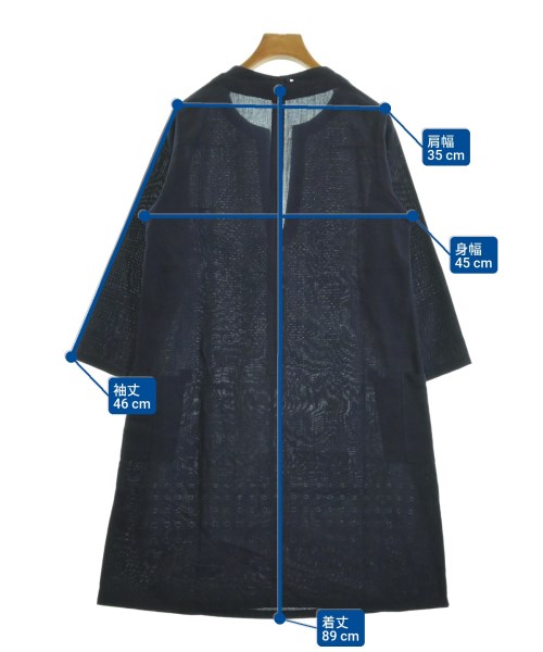 HaaT（ハート）ワンピース 紺 サイズ:2(M位) レディース/2200664499082