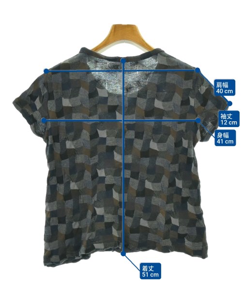 HaaT（ハート）Tシャツ・カットソー グレー サイズ:2(M位) レディース/2200681161146