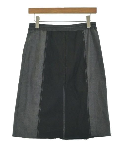 DEREK LAM（デレクラム）ひざ丈スカート 黒 サイズ:36(XS位) レディース/2200657986056