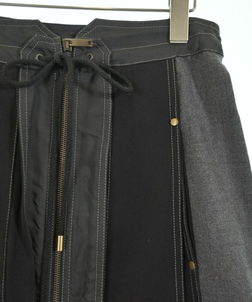 DEREK LAM（デレクラム）ひざ丈スカート 黒 サイズ:36(XS位) レディース/2200657986056