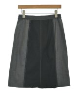 DEREK LAM（デレクラム）ひざ丈スカート 黒 サイズ:36(XS位) レディース/2200657986056