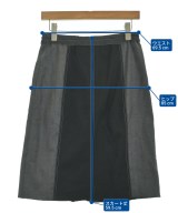 DEREK LAM（デレクラム）ひざ丈スカート 黒 サイズ:36(XS位) レディース/2200657986056