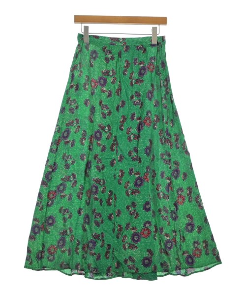 ISABEL MARANT ETOILE（イザベルマランエトワール）ロング・マキシ丈スカート 緑 サイズ:36(S位) レディース/2200234547021