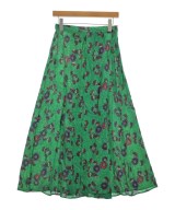 ISABEL MARANT ETOILE（イザベルマランエトワール）ロング・マキシ丈スカート 緑 サイズ:36(S位) レディース/2200234547021