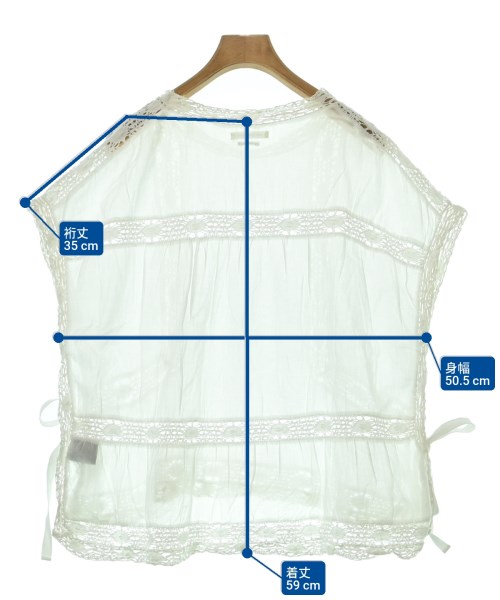 ISABEL MARANT ETOILE（イザベルマランエトワール）ブラウス 白 サイズ:36(XS位) レディース/2200630707241