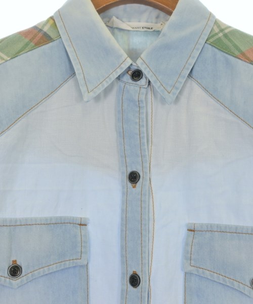 ISABEL MARANT ETOILE（イザベルマランエトワール）カジュアルシャツ 青 サイズ:36(XS位) レディース/2200635890047