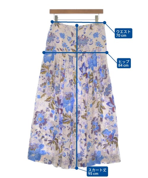 ISABEL MARANT ETOILE（イザベルマランエトワール）ロング・マキシ丈スカート 紫 サイズ:36(XS位) レディース/2200636019102