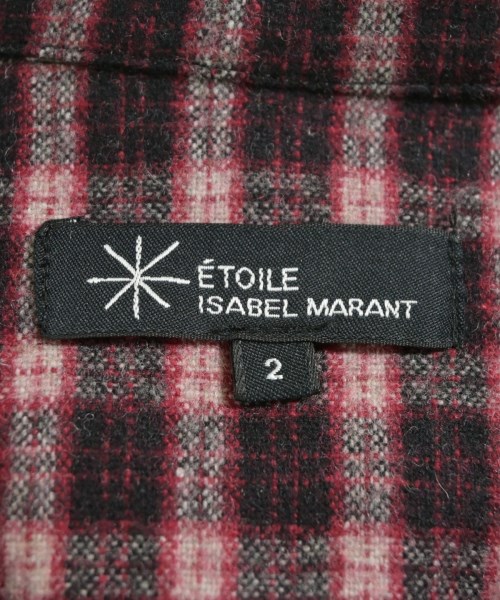 ISABEL MARANT ETOILE（イザベルマランエトワール）カジュアルシャツ 赤 サイズ:2(M位) レディース/2200622788036