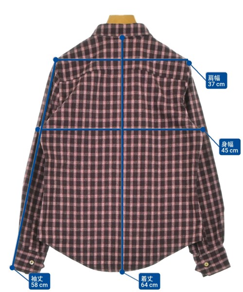 ISABEL MARANT ETOILE（イザベルマランエトワール）カジュアルシャツ 赤 サイズ:2(M位) レディース/2200622788036