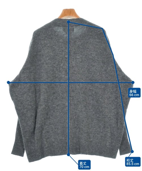 ISABEL MARANT ETOILE（イザベルマランエトワール）ニット・セーター グレー サイズ:34(XXS位) レディース/2200629411029