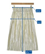 ISABEL MARANT ETOILE（イザベルマランエトワール）ロング・マキシ丈スカート シルバー サイズ:34(XXS位) レディース/2200631896289