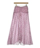 ISABEL MARANT ETOILE（イザベルマランエトワール）ロング・マキシ丈スカート ピンク サイズ:34(XXS位) レディース/2200644572620