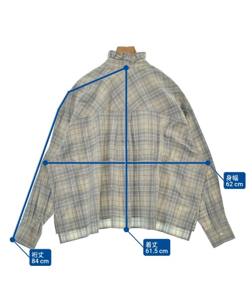 ISABEL MARANT ETOILE（イザベルマランエトワール）カジュアルシャツ ベージュ サイズ:38(S位) レディース/2200623034279