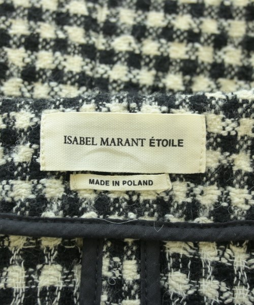 ISABEL MARANT ETOILE（イザベルマランエトワール）ノーカラージャケット 黒 サイズ:36(XS位) レディース/2200614122039