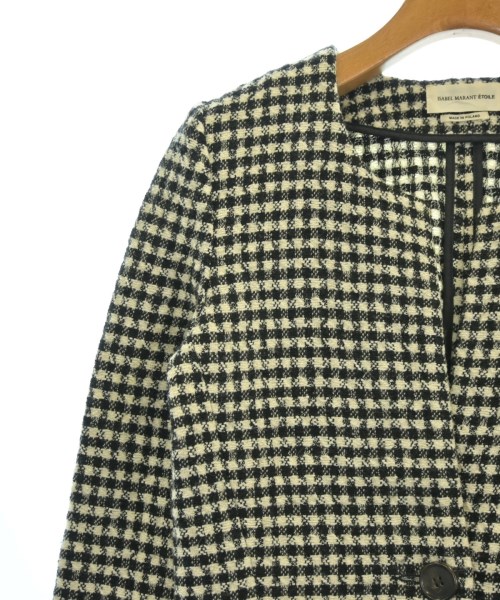 ISABEL MARANT ETOILE（イザベルマランエトワール）ノーカラージャケット 黒 サイズ:36(XS位) レディース/2200614122039