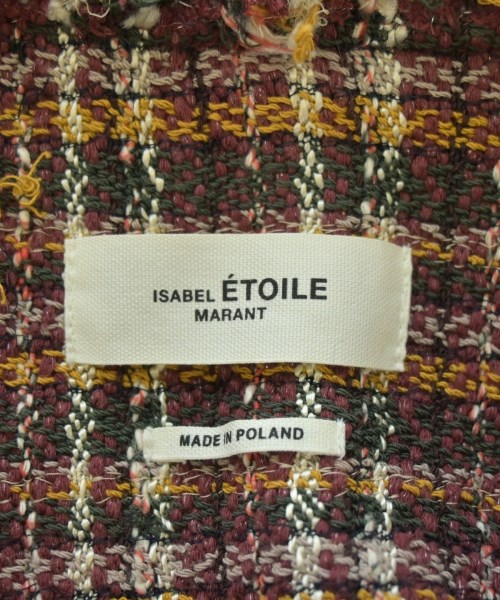 ISABEL MARANT ETOILE（イザベルマランエトワール）ノーカラージャケット 赤 サイズ:36(XS位) レディース/2200626338084