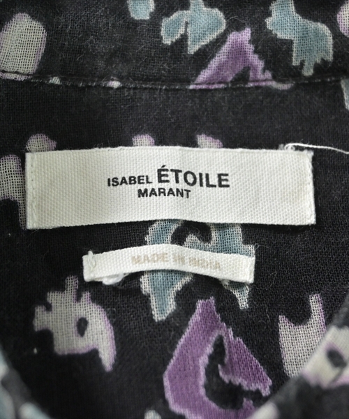ISABEL MARANT ETOILE（イザベルマランエトワール）ブラウス 黒 サイズ:34(XS位) レディース/2200609902066