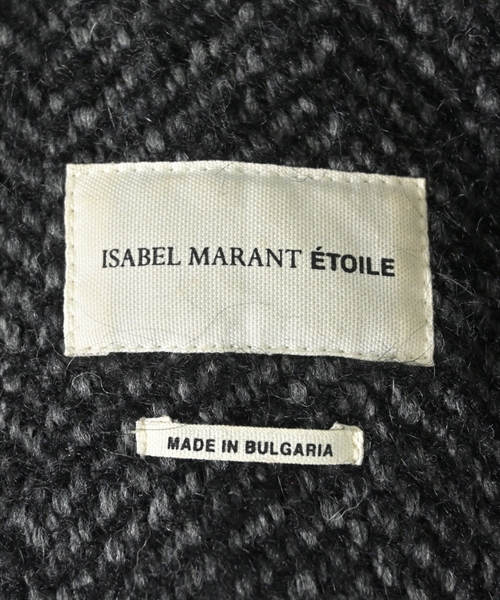 ISABEL MARANT ETOILE（イザベルマランエトワール）チェスターコート 黒 サイズ:34(XXS位) レディース/2200609902080
