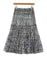 ISABEL MARANT ETOILE（イザベルマランエトワール）ロング・マキシ丈スカート 紺 サイズ:36(XS位) レディース/2200614067026