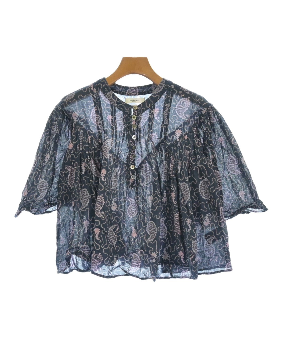 ISABEL MARANT ETOILE（イザベルマランエトワール）ブラウス 紺 サイズ