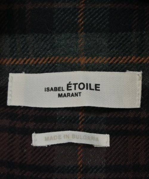 ISABEL MARANT ETOILE（イザベルマランエトワール）カジュアルシャツ 茶 サイズ:34(XXS位) レディース/2200604951052