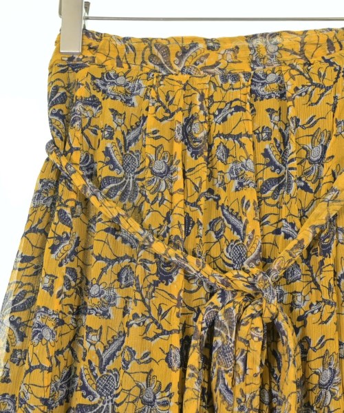 ISABEL MARANT ETOILE（イザベルマランエトワール）ロング・マキシ丈スカート 黄 サイズ:36(XS位) レディース/2200669909036
