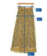 ISABEL MARANT ETOILE（イザベルマランエトワール）ロング・マキシ丈スカート 黄 サイズ:36(XS位) レディース/2200669909036
