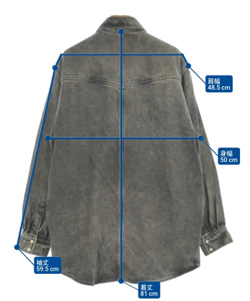 ISABEL MARANT ETOILE（イザベルマランエトワール）ブルゾン グレー サイズ:34(XXS位) レディース/2200681985025