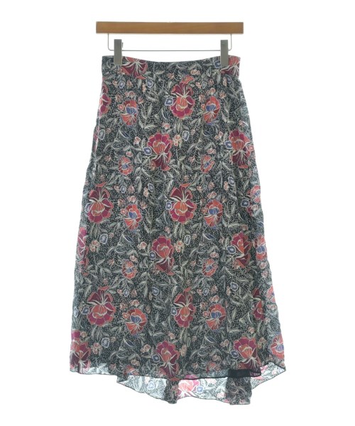 ISABEL MARANT ETOILE（イザベルマランエトワール）ロング・マキシ丈スカート 黒 サイズ:38(S位) レディース/2200679543107