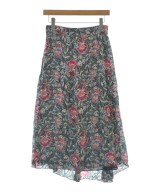 ISABEL MARANT ETOILE（イザベルマランエトワール）ロング・マキシ丈スカート 黒 サイズ:38(S位) レディース/2200679543107