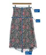ISABEL MARANT ETOILE（イザベルマランエトワール）ロング・マキシ丈スカート 黒 サイズ:38(S位) レディース/2200679543107