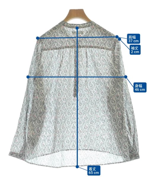 ISABEL MARANT ETOILE（イザベルマランエトワール）ブラウス 白 サイズ:34(XXS位) レディース/2200695135133