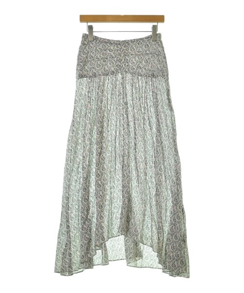 MARANT ETOILE(マランエトワール)ロング・マキシ丈スカート 白 サイズ:36(XS位)/2200695135140