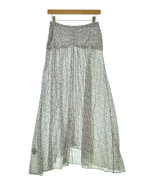 ISABEL MARANT ETOILE（イザベルマランエトワール）ロング・マキシ丈スカート 白 サイズ:36(XS位) レディース/2200695135140