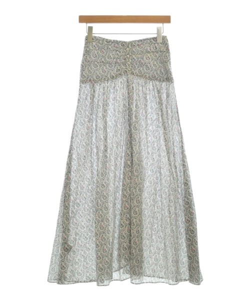 ISABEL MARANT ETOILE（イザベルマランエトワール）ロング・マキシ丈スカート 白 サイズ:34(XXS位) レディース/2200693514053