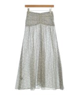 ISABEL MARANT ETOILE（イザベルマランエトワール）ロング・マキシ丈スカート 白 サイズ:34(XXS位) レディース/2200693514053