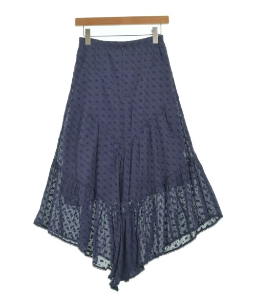 ISABEL MARANT ETOILE（イザベルマランエトワール）ロング・マキシ丈スカート 紺 サイズ:34(XXS位) レディース/2200698451032