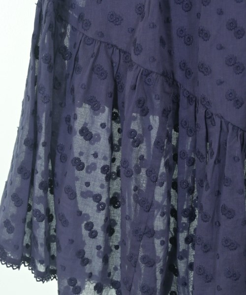 ISABEL MARANT ETOILE（イザベルマランエトワール）ロング・マキシ丈スカート 紺 サイズ:34(XXS位) レディース/2200698451032