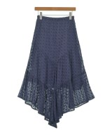 ISABEL MARANT ETOILE（イザベルマランエトワール）ロング・マキシ丈スカート 紺 サイズ:34(XXS位) レディース/2200698451032
