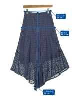 ISABEL MARANT ETOILE（イザベルマランエトワール）ロング・マキシ丈スカート 紺 サイズ:34(XXS位) レディース/2200698451032