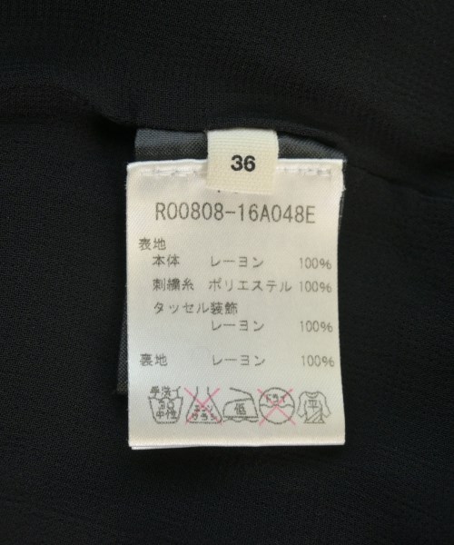 ISABEL MARANT ETOILE（イザベルマランエトワール）ワンピース 黒 サイズ:36(XS位) レディース/2200697536044