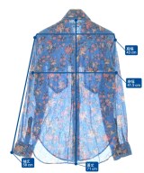 ISABEL MARANT ETOILE（イザベルマランエトワール）カジュアルシャツ 青 サイズ:34(XXS位) レディース/2200650657021