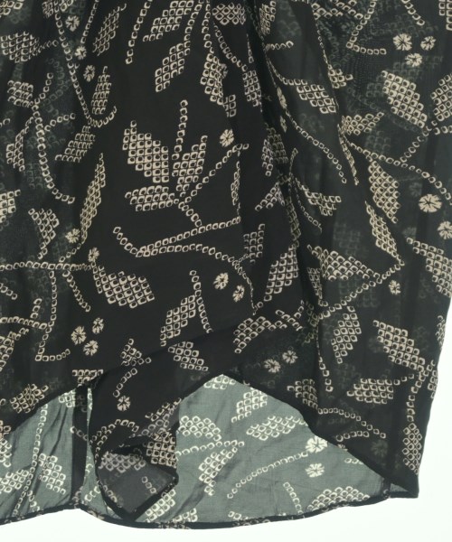 ISABEL MARANT ETOILE（イザベルマランエトワール）ひざ丈スカート 黒 サイズ:34(XXS位) レディース/2200655567806