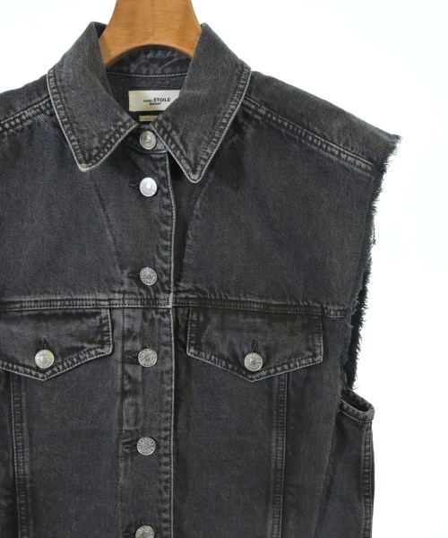 ISABEL MARANT ETOILE（イザベルマランエトワール）デニムジャケット 黒 サイズ:36(XS位) レディース/2200651369015