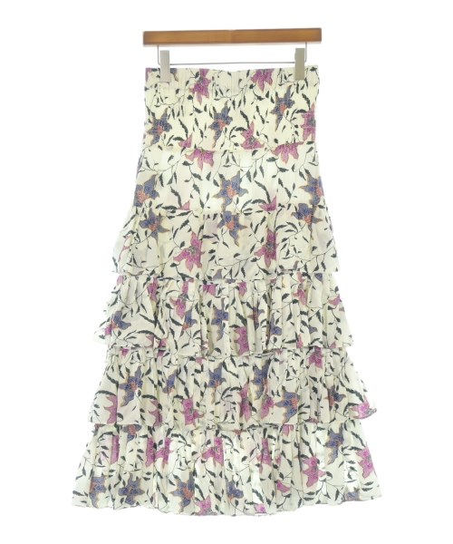 ISABEL MARANT ETOILE（イザベルマランエトワール）ロング・マキシ丈スカート 白 サイズ:36(XS位) レディース/2200659142061