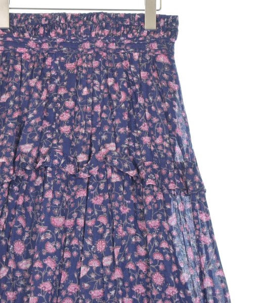 ISABEL MARANT ETOILE（イザベルマランエトワール）ロング・マキシ丈スカート 紺 サイズ:34(XXS位) レディース/2200659142078