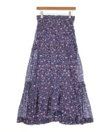 ISABEL MARANT ETOILE（イザベルマランエトワール）ロング・マキシ丈スカート 紺 サイズ:34(XXS位) レディース/2200659142078