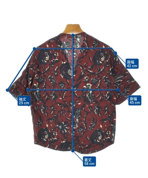 ISABEL MARANT ETOILE（イザベルマランエトワール）カジュアルシャツ 赤 サイズ:36(XS位) レディース/2200659142085
